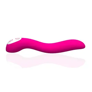 Vibrador estimulador vaginal para mujer, en forma de lengua, Varita masajeadora, Juguetes sexuales