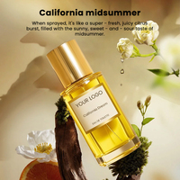 Mulan Personnalisé Vente en Gros de Luxe Dames Californie Midsummer Fruit & Fragrance Parfum Arômes Parfumés Agrumes Boisé