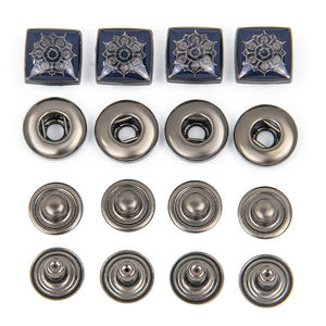 Botón a Presión Metálico de 15 mm a Precio de Fábrica, Accesorios para Prendas de Vestir, Botón a Presión de Aleación de Zinc - Product Image 3