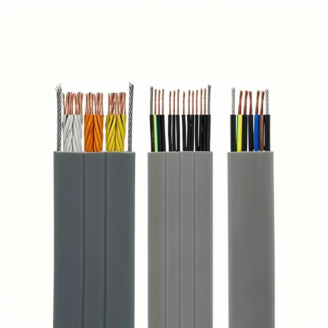 Durable Construction VDE Certified TUV Approved Multi Core PVC Insulated High Strength Elevator Lift Flexible Cables