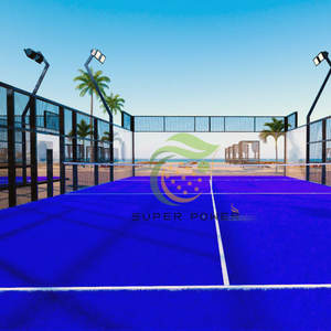 Крытый открытый роскошный панорамный весло, оборудование для теннисных мячей, спортивный корт, цена - Product Image 5