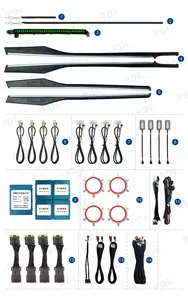 Cho 2020-2022 Kia K5 LED môi trường xung quanh nội thất Bảng điều khiển đèn trang trí bầu không khí chiếu sáng cửa Loa Bìa nội thất - Product Image 2