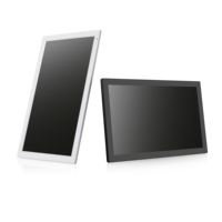 Pantalla de gran tamaño de 21,5 pulgadas compatible con USB SD colgante de pared electrónico reproducción de bucle de imagen de vídeo descarga gratuita marco de fotos Digital