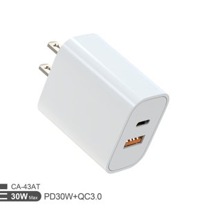 New 2-Port PD 30W USB C sạc 16-15-14-13 <span class=keywords><strong>Flash</strong></span> sạc điện thoại Adapter cho <span class=keywords><strong>Android</strong></span> cho Iohone ngược sạc OVP OTP - Product Image 2