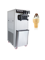 Sorbetière Crème glacée en acier inoxydable avec compresseur de marque machine à crème glacée super refroidissement services personnalisés