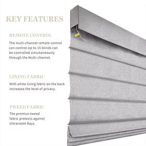 Persiana Enrollable Inteligente SAMADHI para Dormitorio, Eléctrica con Control Remoto para Ventanas, Persianas Motorizadas para Interiores - Product Image 3