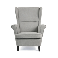 Nordic Modern Lounge Weichflügel-Sofa Sessel einfaches Wohnzimmer-Möbel Luxus hoher Rücken Akzent Stühle