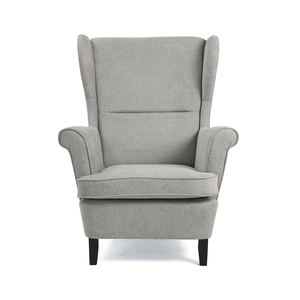 Salón nórdico moderno, sofá de ala suave, sillón, muebles de sala de estar simples, sillas de lujo con respaldo alto y acento - Product Image 2