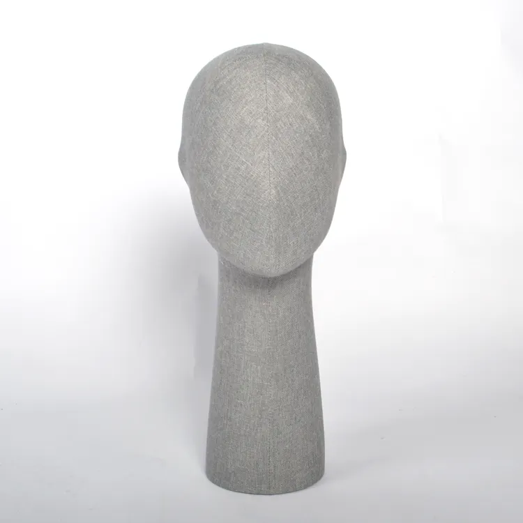 Glasvezel etalagepop hoofd lange hals mannequin hoofd