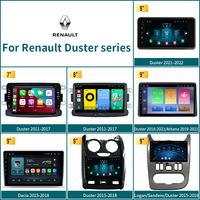 KLYDE Android Dernière Version Autoradio 7/8/9 Pouces Écran GPS Navigation CarPlay Auto Lecteur Multimédia pour Renault SUV Série