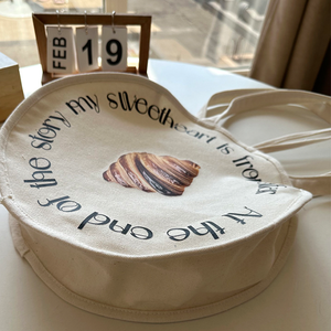 Sac fourre-tout blanc de forme ronde, tendance de la mode, nouveau design, sacs de plage en toile personnalisés, sacs fourre-tout pour les voyages - Product Image 3