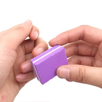 Mini blocs de polissage pour ongles en éponge, double face 100/180, pour ponçage et polissage, accessoires de manucure