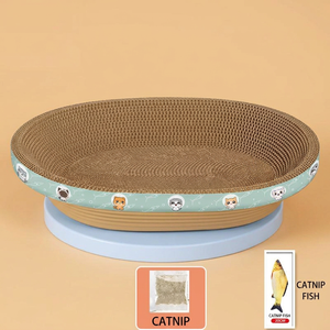 Tabla para gatos, resistente a arañazos y que no suelta pelo, plato extra grande, cama para gatos, juguete y estructura de escalada - Product Image 3
