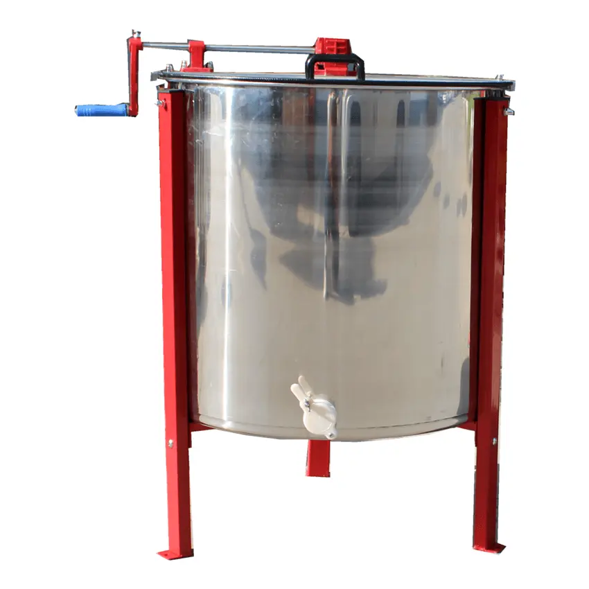 Best Selling Beekeeping Tool Manual 6 Frames Honey Extractor Price