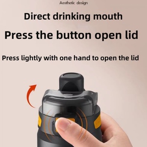 800ML/600ML Stainless Steel Sport Water <b>Bottle</b> Vacuum Stainless Steel <b>Thermo</b> Tumbler - Product Image 4
