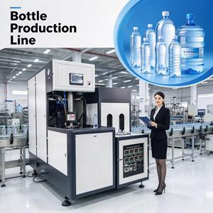 เครื่องเป่าขวดน้ำกึ่งอัตโนมัติ ขนาด 550 มล. 5 แกลลอน 4 ช่อง ประหยัดพลังงาน - Product Image 4