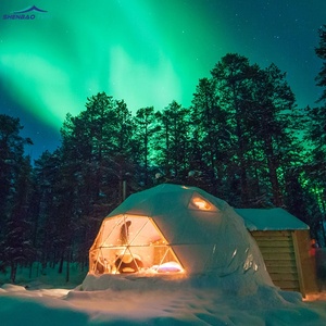 Không Thấm Nước Thương Mại Trắc Địa Dome Lều Lớn Hình Cầu Dome Lều Cho Các Sự Kiện Glamping Chiếu Bóng Lều Cho Ăn Uống Ngoài Trời - Product Image 5