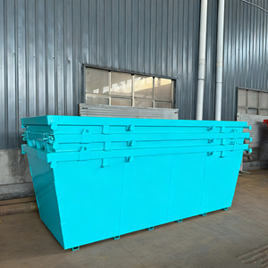 Thân thiện với môi 6 mét khối tái chế xe nâng <span class=keywords><strong>bin</strong></span> xử lý chất thải bỏ qua container <span class=keywords><strong>Stackable</strong></span> bỏ qua thùng trong gói phẳng - Product Image 5