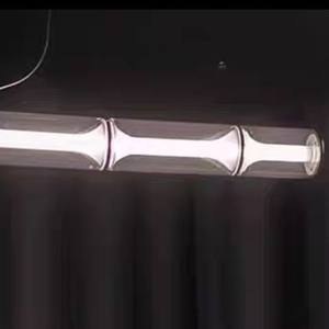 Lampe de sol en verre design de style moderne avec hauteur réglable, type <span class=keywords><strong>suspension</strong></span> LED pour chambre à coucher, salle à manger, lustre - Product Image 4