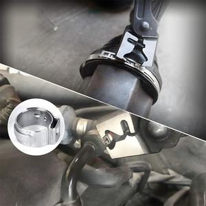 CIHOO Zpana Alicates para Abrazaderas de Mangueras de Coche de Acero Aleado Rojo y Negro Tipo <span class=keywords><strong>Clic</strong></span>-R, Herramienta de Reparación Automotriz de Alta Resistencia para Extracción de Clips de Guardapolvo CV - Product Image 5