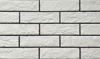 Brique en pierre flexible blanche 3D, revêtement mural culturel MCM, carrelage en brique ultra-mince pour murs extérieurs et intérieurs, brique en céramique souple