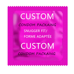 高品質サンプル包装安全なエコ素材アルミ箔コンドームプラスチック包装卸売安いパッケージ女性用コンドーム - Product Image 2