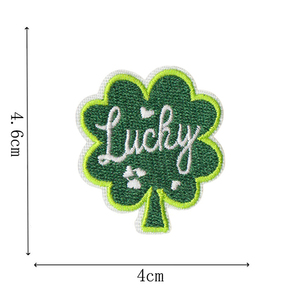 Patchs brodés thermocollants Trèfle porte-bonheur pour la Saint-Patrick - Product Image 5