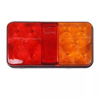 Nouveau feu arrière de haute qualité 12V 24V 10 LED, clignotant, feu stop, feu de freinage pour voiture, camion, remorque, caravane