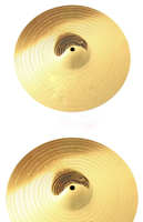 Cymbales de batterie en laiton durables et pratiques, disponibles en plusieurs tailles : 6/8/10/12/14/16/18/20 pouces