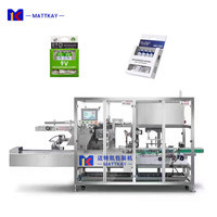 Machine d'emballage automatique multifonctionnelle pour cartonner les batteries, les produits électroniques, les petites boîtes, avec système d'étiquetage