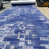 XunYao tapis carré commercial écologique à impression différente revêtement de sol Boredside Action couche de support tapis de bureau ignifuge