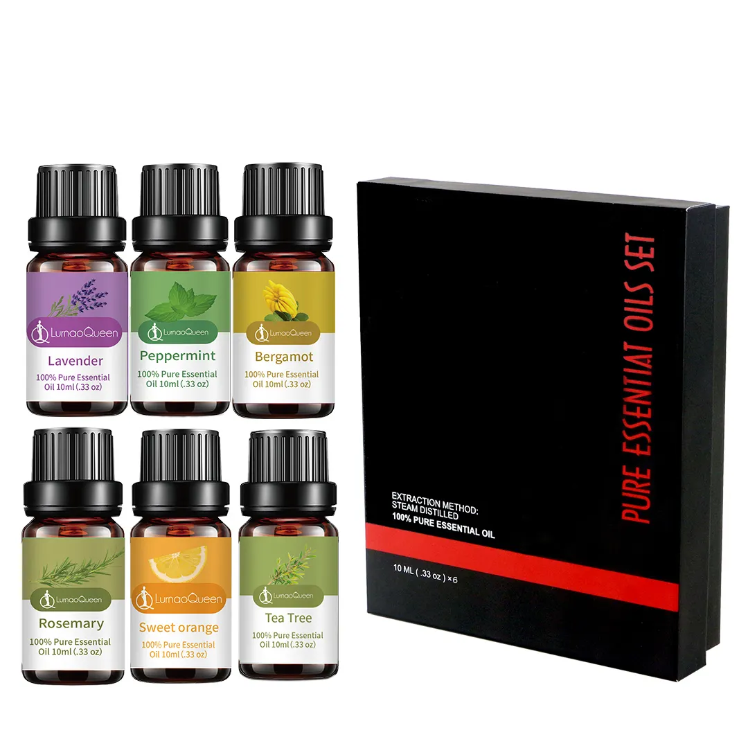 Organic Peppermint Essential Oil Top Grade Natural Material Jasmine Essential Oil Prices Eucalyptus Oil Essential Gift Set