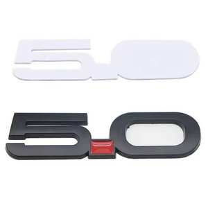 Autocollants 3D en métal 5.0 avec <span class=keywords><strong>logo</strong></span> pour coffre arrière, pour <span class=keywords><strong>Mustang</strong></span> <span class=keywords><strong>GT</strong></span> 500 Cobra Focus Mondeo Fiesta Land Rover SUV - Product Image 5