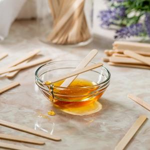 Muestra gratis <span class=keywords><strong>Mini</strong></span> Desechable Biodegradable Palo de paleta de madera natural Impresión personalizada Logotipo Palo de helado - Product Image 6