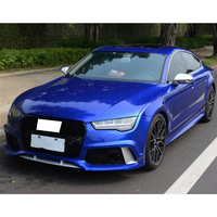 Kit de carrosserie de voiture de prix usine ABS calandre en nid d'abeille de pare-chocs avant pour Audi A7 S7 C7PA mise à niveau vers RS7 C7.5 2016-2018