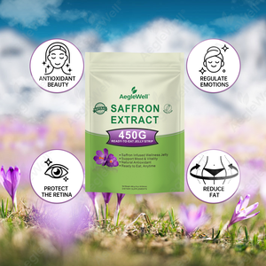 Strisce di gelatina all'estratto di zafferano AegleWell |   Regolazione della Serrotonina |   Integratore Alimentare Pronto all'Uso per Migliorare l'Umore e la Vitalità - Product Image 6