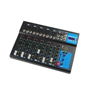 Mixer DJ Controller/konsol Audio, Mixer Audio Digital Audio Mixer profesional Speaker suara