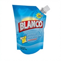 Sacs alimentaires pour lait GF-147 en PA+LDPE, personnalisables, réutilisables, avec bec verseur, imprimés en héliogravure, marque GF, vente en gros