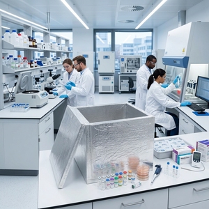 Boîte à colis réutilisable pour chaîne du froid ultra-congelée -80°C ° C à -<span class=keywords><strong>60</strong></span> ° Contrôle précis pour les thérapies cellulaires - Product Image 2