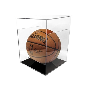 Widely used superior quality popular product small retail counter acrylic basketball display box