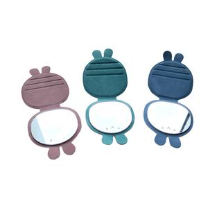 Fabricantes al por mayor Mujeres Espejo de maquillaje <span class=keywords><strong>plegable</strong></span> portátil Maquillaje de viaje Dormitorio de estudiantes Mini espejo <span class=keywords><strong>plegable</strong></span> - Product Image 3
