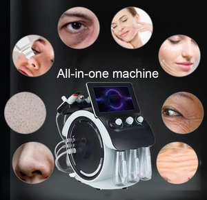 Nouveauté : Appareil de soin du visage 6 en 1 <span class=keywords><strong>pour</strong></span> l'élimination visible des points noirs, hydrodermabrasion, exfoliation de <span class=keywords><strong>la</strong></span> peau, hydratation et oxygénation - Product Image 4