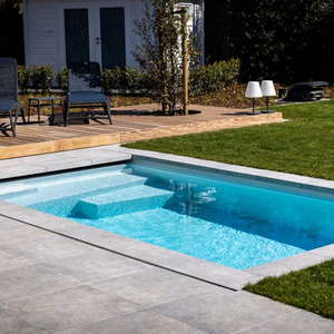 Custom mini di piccole dimensioni resort <span class=keywords><strong>beach</strong></span> hotel casa <span class=keywords><strong>piscina</strong></span> piscine prefabbricate in vetroresina interrate all'aperto piscine - Product Image 4