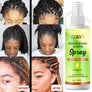 Spray Districante per Capelli Private Label, Spray Lucidante Nutriente per Trecce, Formula Idratante all'Olio - Product Image 5