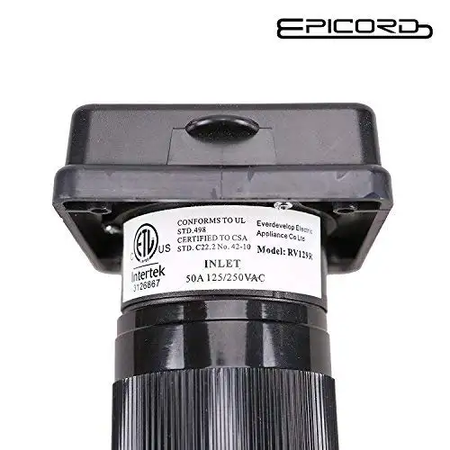 The factory direct sale products 50A RV inlet - BLACK RV adapter RV power adapter