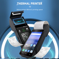 Appareil de point de vente Android 12.0 Z90 avec imprimante thermique Bluetooth et lecteur de cartes sans contact, idéal pour les projets bancaires et les tests d'application (APK)