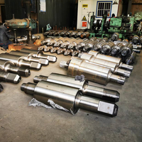 Moulage centrifuge résistant à la chaleur, rouleau de fonte réfrigéré dans le moulin à plaques lourdes, rouleau de presse en fonte