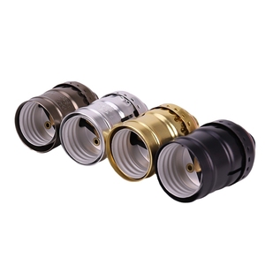 Retro Nhôm Không Có Chuyển Đổi 55Mm E27 Giữ Đèn An Toàn Trang Trí Đèn Ổ Cắm Cho Chiếu Sáng - Product Image 3