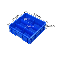 450 Grandes Boîtes Solides à 8 Compartiments en Plastique Recyclable pour Usage Industriel – Rangement Multi-Compartiments pour Pièces
