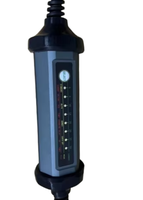 Chargeur de voiture électrique portable rapide JET New Type2 32A 22kW 380V Schuko Cee rouge bleu pour la maison